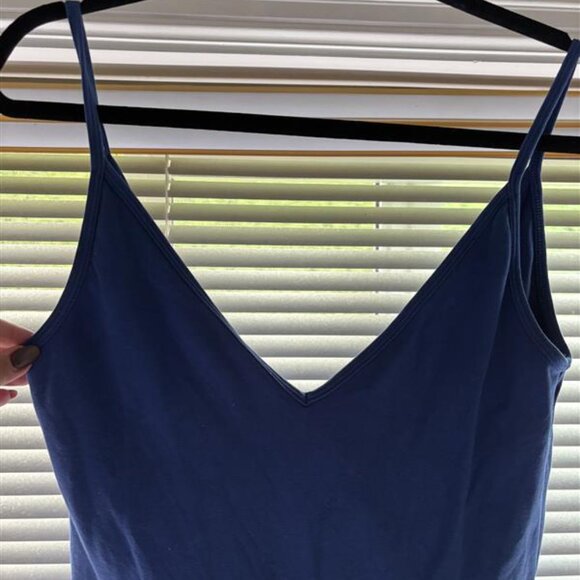 Aritzia Wilfred Daphne Pleated Midi Dress in Blue - Picture 4 of 5